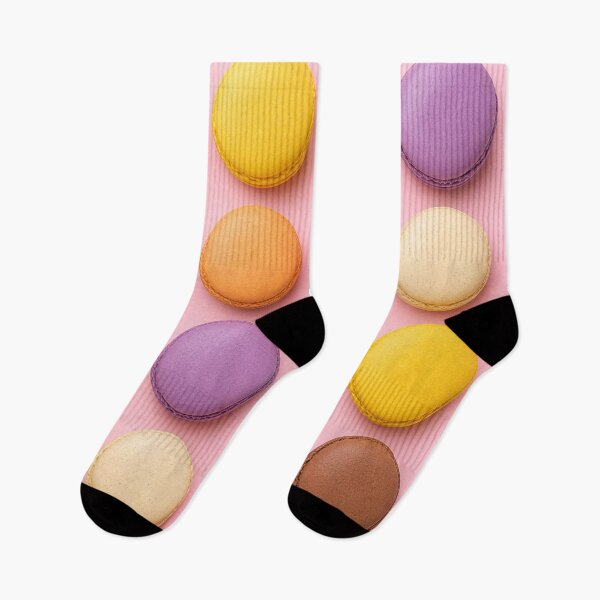 Item preview, Patrón de macarons franceses coloridos designed and sold by Owcomm.