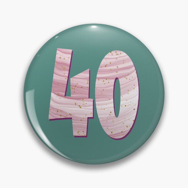 Item preview, Number 40 designed and sold by minimalartstory.