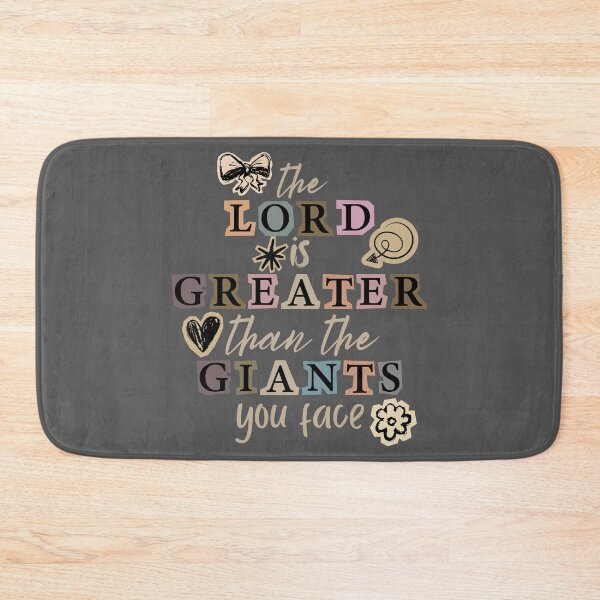 Item preview, The Lord is Greater Than Your Giants Scrapbook Collage  designed and sold by Forevermore.
