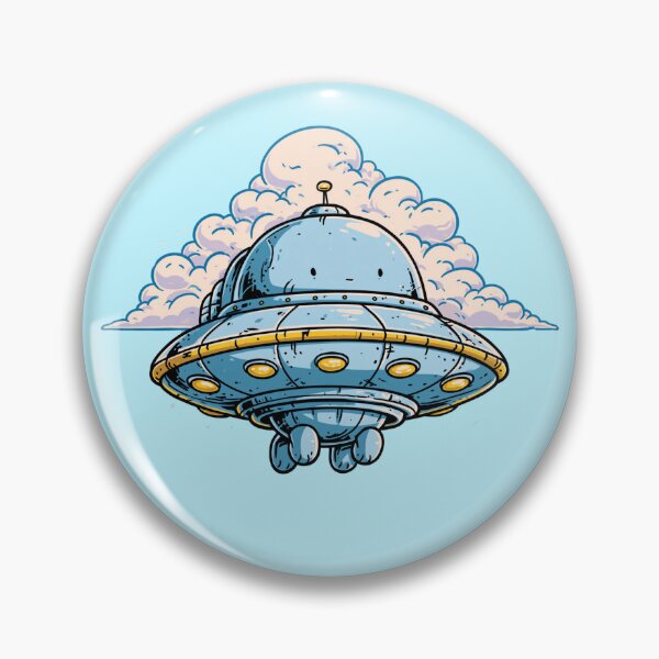 Artikelvorschau, UFO-Liebhaber-Raumschiff-Cartoon entworfen und verkauft von Serce w tej sztuce.