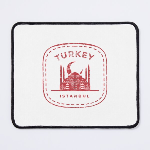 Item preview, Vintage Istanbul Turkey Travel Stamp designed and sold by RickTShop.