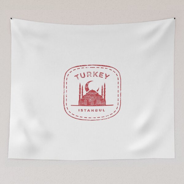 Item preview, Vintage Istanbul Turkey Travel Stamp designed and sold by RickTShop.