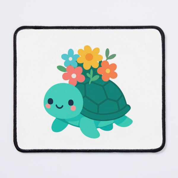 Item preview, Grow at Your Own Pace Turtle - Kawaii Ocean Sticker designed and sold by foryouandyours.