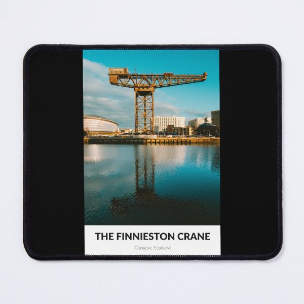 Item preview, The Finnieston Crane, Glasgow, Scotland | Travel Photography Print designed and sold by AmberSkyPhoto.