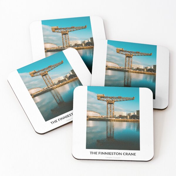 Item preview, The Finnieston Crane, Glasgow, Scotland | Travel Photography Print designed and sold by AmberSkyPhoto.