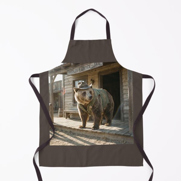 Item preview, Grizzly Bear Sheriff  designed and sold by Tridentulus.