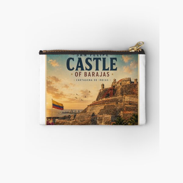 Artikelvorschau, Vintage-Reiseposter: Castillo San Felipe de Barajas – Cartagena, Kolumbien entworfen und verkauft von ElartedeNoel.