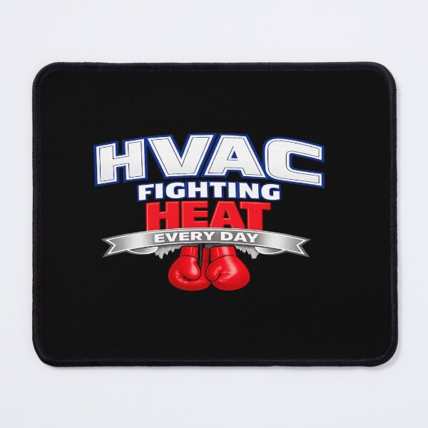 Item preview, HVAC Fighting Heat Every Day Boxing HVAC Tech Design designed and sold by FrozenHeat97.