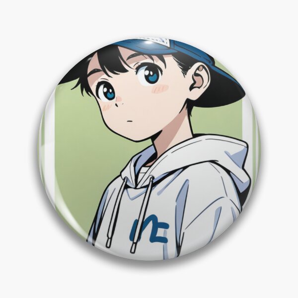 Item preview, Fashion - Man in White Zip Hoodie Cap Backward Streetwear Anime Variant 2 designed and sold by AnimeShin.