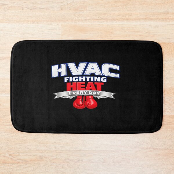 Item preview, HVAC Fighting Heat Every Day Boxing HVAC Tech Design designed and sold by FrozenHeat97.