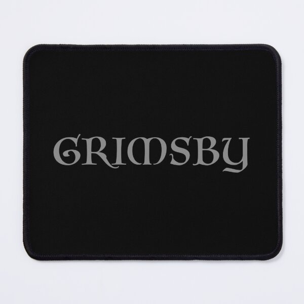 Item preview, Grimsby old medieval style text (White) designed and sold by STUDIO-72.