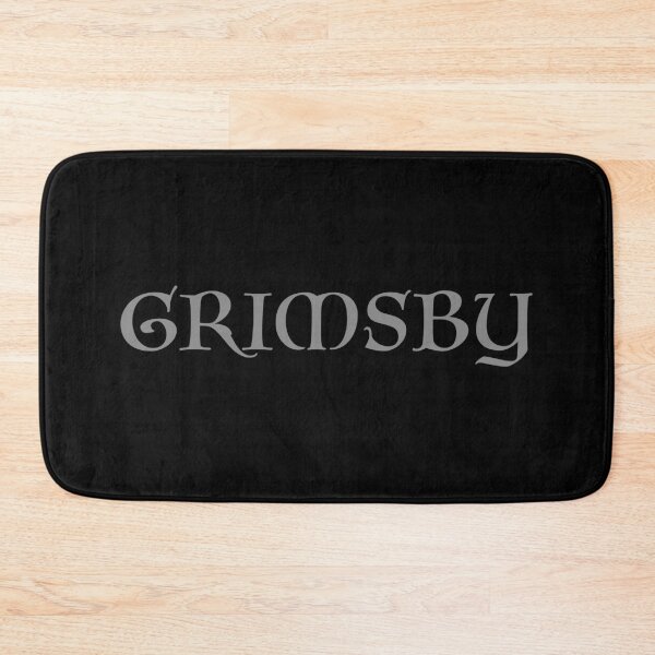 Item preview, Grimsby old medieval style text (White) designed and sold by STUDIO-72.