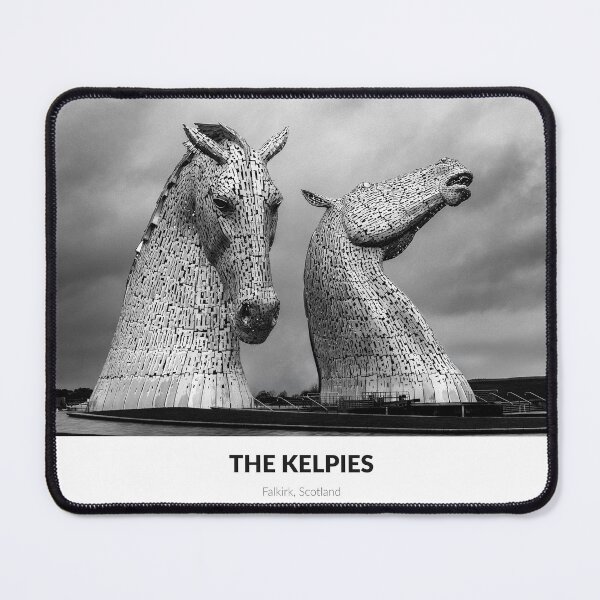 Item preview, The Kelpies, Falkirk, Scotland | Travel Photography Print designed and sold by AmberSkyPhoto.