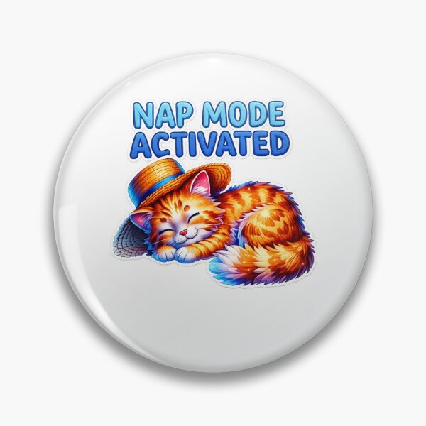 Item preview, Nap Mode Activated Cute Sleeping Cat Sticker | Funny Cat Lover Design designed and sold by AMIR PRO .