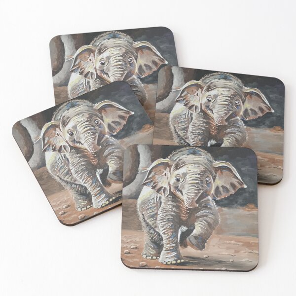 Item preview, Baby elephant  designed and sold by maylinlundell.