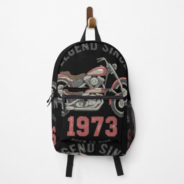 Item preview, Vintage Motorcycle Birthday Gift for Bikers, Born to Ride Retro Graphic, Legendary Since 1973 Classic Rider Design designed and sold by Whisky1111.