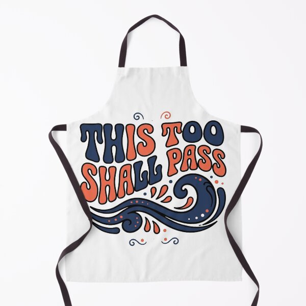 Item preview, This Too Shall Pass — Retro Groovy Resilience designed and sold by PlushFutura.