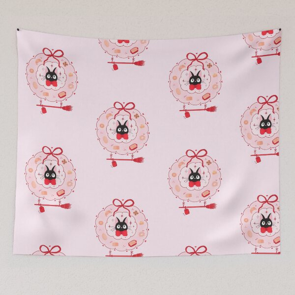 Item preview, Jiji the cat designed and sold by The Mossy Toadstool.