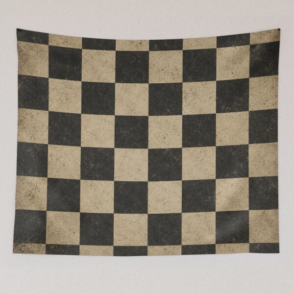 Item preview, Vintage Distressed Checkered Board Texture designed and sold by Owcomm.