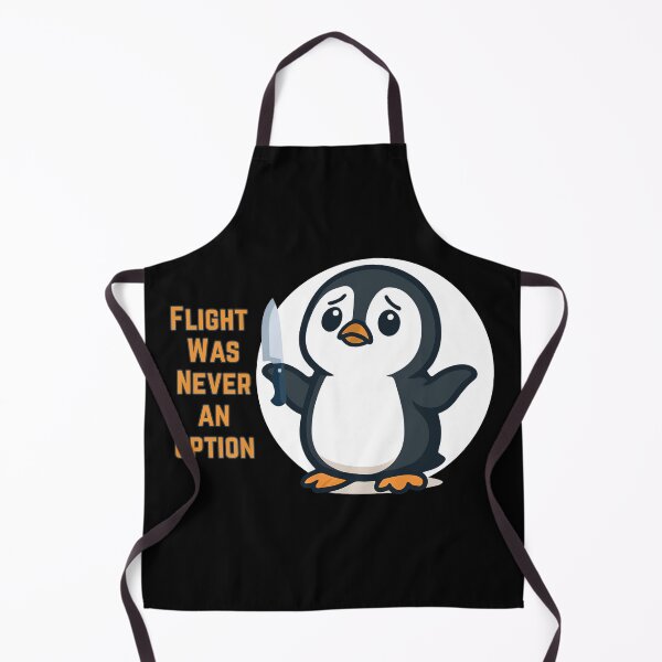 Item preview, Flight Was Never an Option Funny Penguin designed and sold by tellia-kallisto.