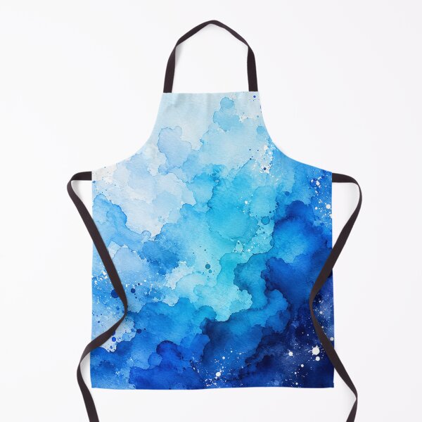 Item preview, Blue Watercolor Ink Wash Gradient designed and sold by Owcomm.