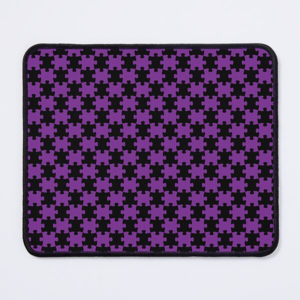 Item preview, Puzzle Pattern - black + purple designed and sold by The Common Tee.