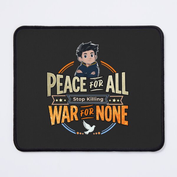 Item preview, Peace For All War For None Anti War Quote designed and sold by Print Expert.