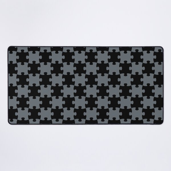 Item preview, Puzzle Pattern - black + grey designed and sold by The Common Tee.