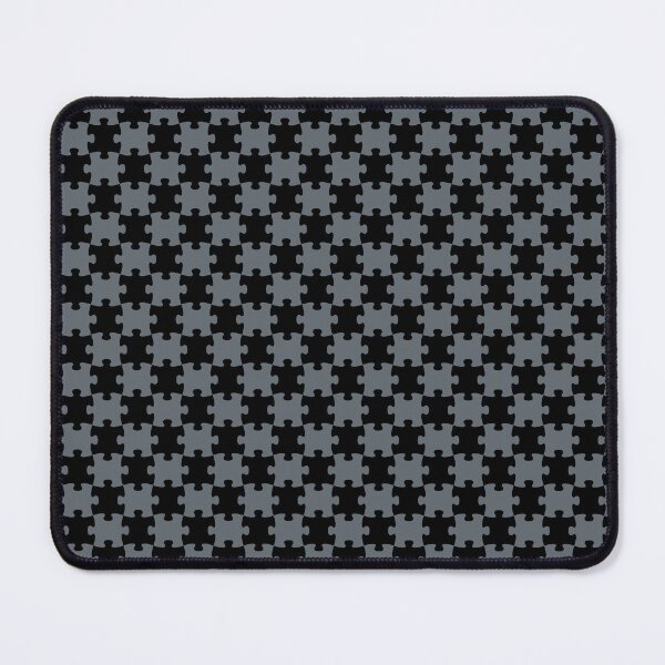 Item preview, Puzzle Pattern - black + grey designed and sold by The Common Tee.