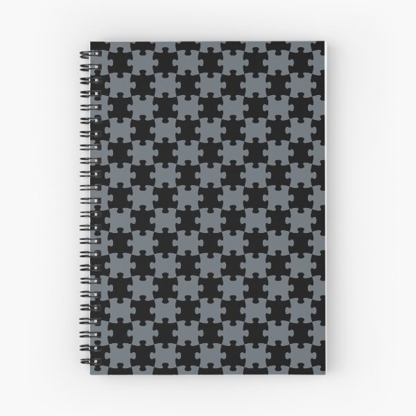 Item preview, Puzzle Pattern - black + grey designed and sold by The Common Tee.