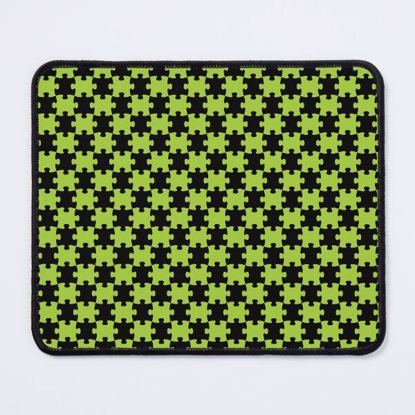 Item preview, Puzzle Pattern - black + green designed and sold by The Common Tee.