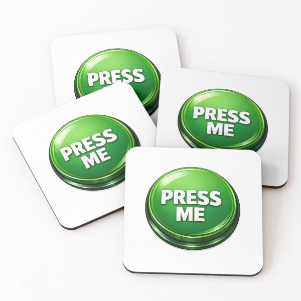 Item preview, Press Me Green Button designed and sold by Kicor.
