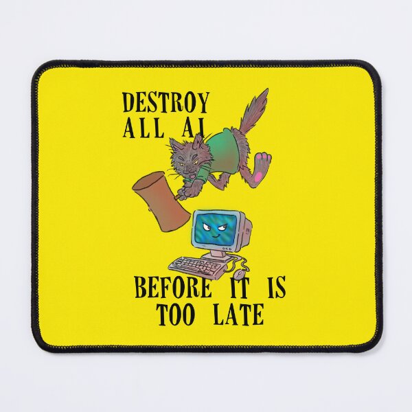 Item preview, DESTROY ALL AI (ANTI AI) designed and sold by remerasnerdas.