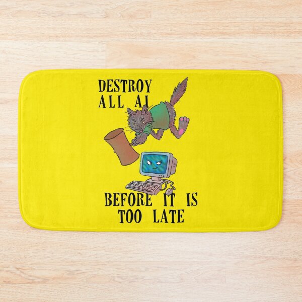 Item preview,  DESTROY ALL AI (ANTI AI) designed and sold by remerasnerdas.