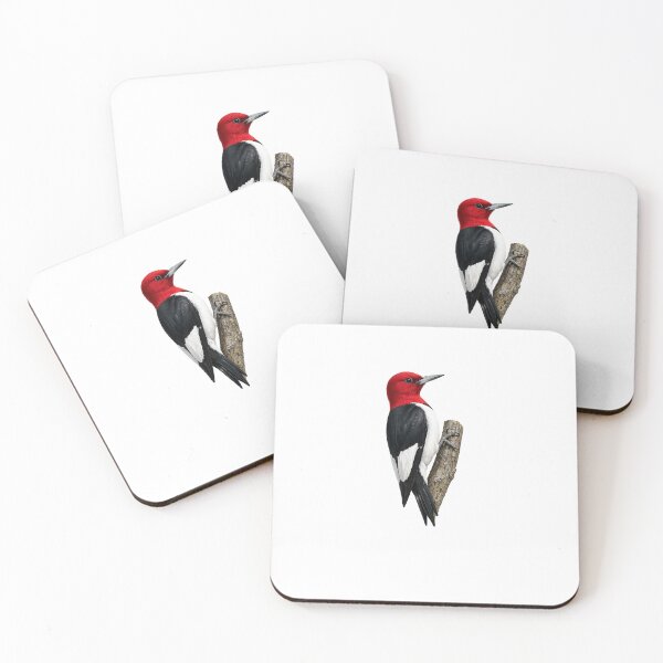 Item preview, Red Headed Woodpecker Wildlife Illustration designed and sold by Moshop08.
