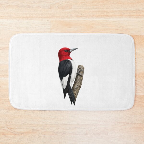 Item preview, Red Headed Woodpecker Wildlife Illustration designed and sold by Moshop08.