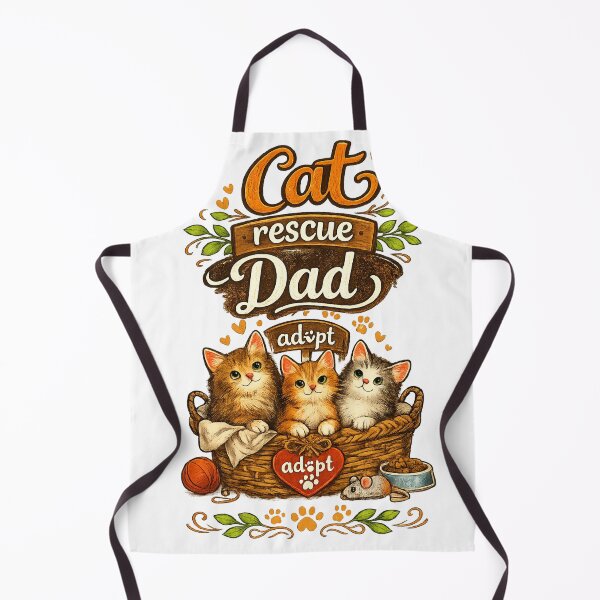 Item preview, Rescue cat Dad design designed and sold by Tee Visions.