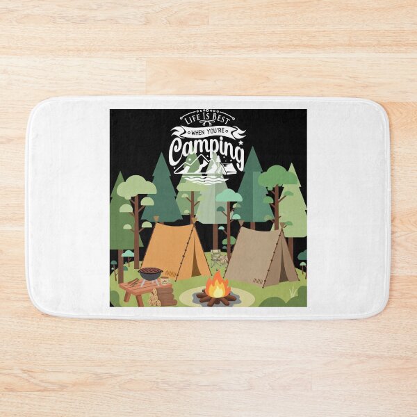 Item preview, Life Is Best When You're Camping Forest Adventure designed and sold by DervoTeck2767.