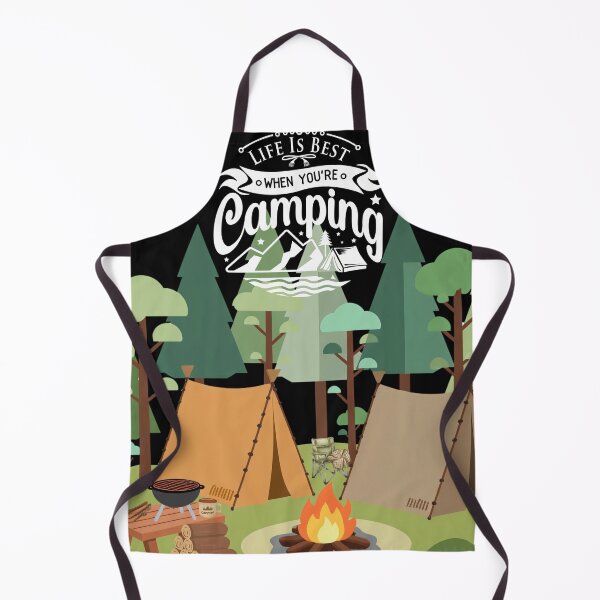 Item preview, Life Is Best When You're Camping Forest Adventure designed and sold by DervoTeck2767.