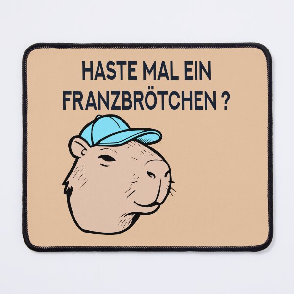 Item preview, Hamburg Franzbrötchen Capybara designed and sold by minimalartstory.