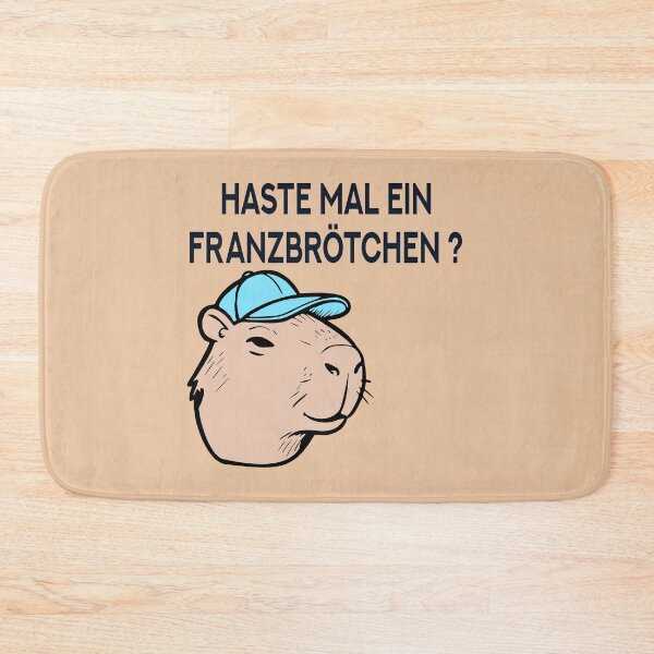 Item preview, Hamburg Franzbrötchen Capybara designed and sold by minimalartstory.