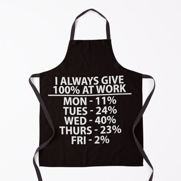 Item preview, I Always Give 100% At Work Shirt, Funny Work Humor Tee, Sarcastic Coworker Gift, Office Joke T-Shirt designed and sold by LunarPixel art.