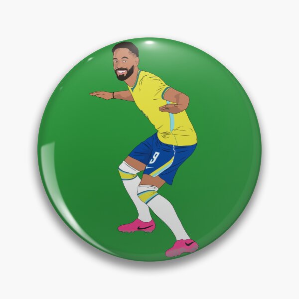 Item preview, Matheus Cunha Brazil Goal Celebration Surfing Minimalist designed and sold by Hevding.