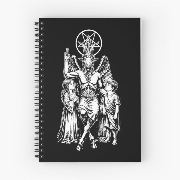 Item preview, Baphomet Occult Satanic Metal Art Design designed and sold by DeimosArtIntl.