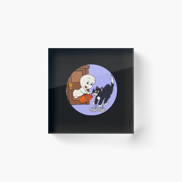 Item preview, Friendly Ghost - Black Background  designed and sold by The Abysmall.