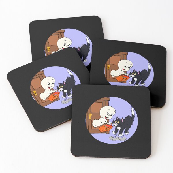 Item preview, Friendly Ghost - Black Background  designed and sold by The Abysmall.