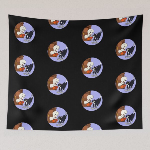 Item preview, Friendly Ghost - Black Background  designed and sold by The Abysmall.