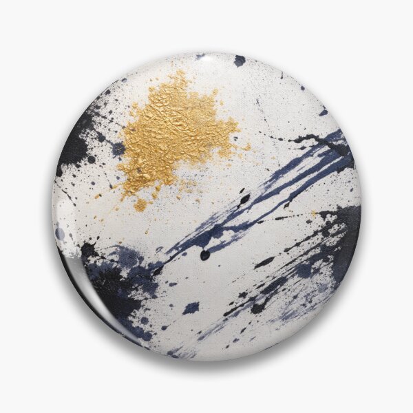 Item preview, Abstract Gold Splatter Modern Area Rug designed and sold by OnePercent992.