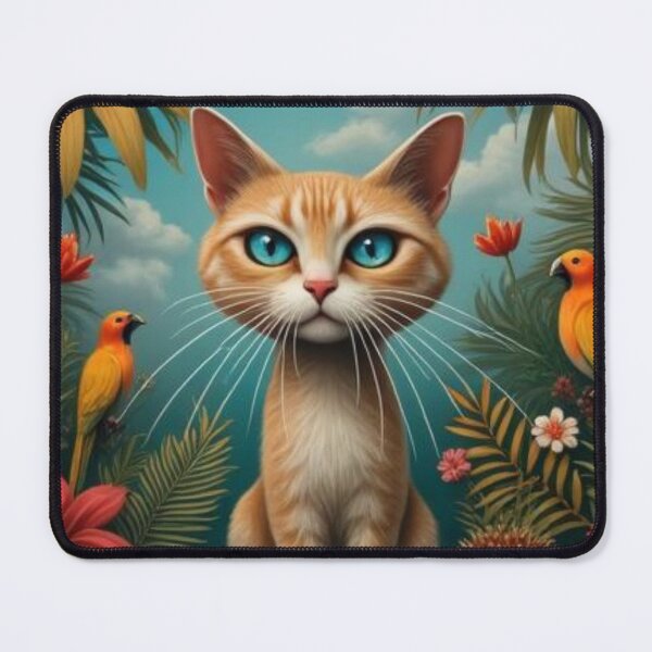 Item preview, Cute kitten in the garden of paradise designed and sold by Knock on my door.