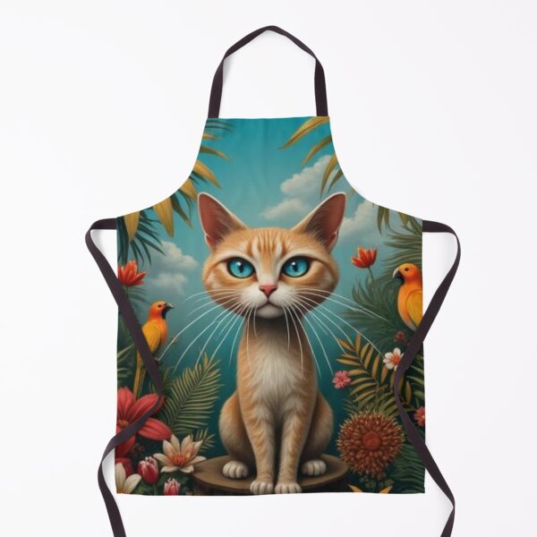 Item preview, Cute kitten in the garden of paradise designed and sold by Knock on my door.